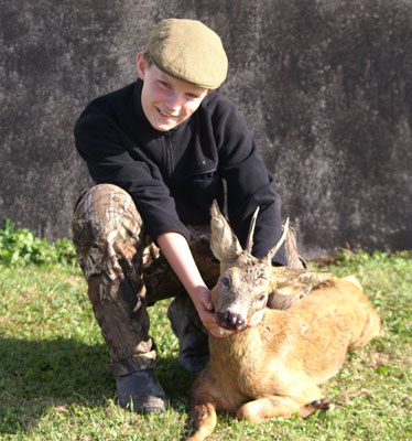 Oscar med morgonens bock 2009